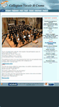 Mobile Screenshot of collegiumvocale.it
